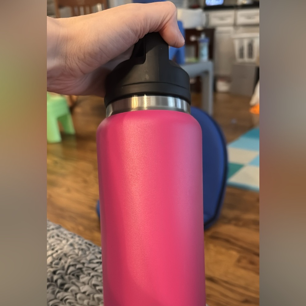 Yeti Pink water bottle large